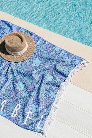 BLUEBELLE SAND FREE BEACH TOWEL